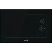 Gorenje BM171EG1B zwarte combi-oven met magnetron, 700W, 17 liter, grillfunctie 1000W, afmetingen 38,2 x 59,5 cm