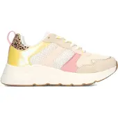 Omoda Meisjes Sneakers Zoë - Beige - Maat 32