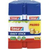 TESA Lijmstift Easy Stick 25 g Transparant 57047-00000-00 3 Stuks à 25 g
