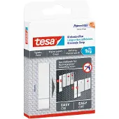 TESA Powerstrips | | 6 stuks | 1 kg (Behang, Pleisterwerk)