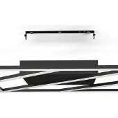 Eglo ULISANO, LED, 3000 lumen, IP20, zwart