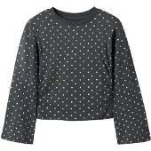 Name it Shirt zwart / wit
