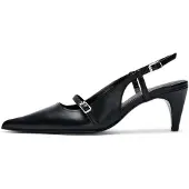 Selected Slingpumps zwart