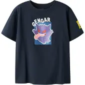Name It Kids Shirt navy / lila / wit