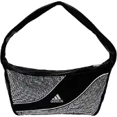 Adidas Originals Schoudertas 'SHOULDERBAG SMALL' zwart / transparant / offwhite