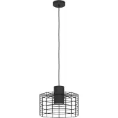 Eglo Hanglamp Milligan 1xe27 Zwart 380mm