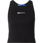 Karl lagerfeld JEANS Gebreide top zwart / wit