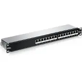 Trendnet Patchpanel - 16-POORT - CAT6A - Geëmballeerd - Ethernet - Zwart