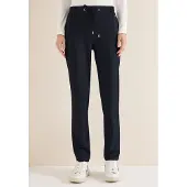 Cecil Dames Tweekleurige broek - Blauw - XXL