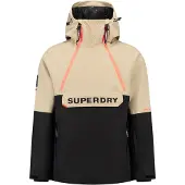 Superdry Outdoorjas beige / zwart