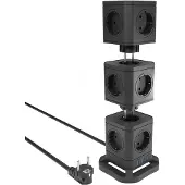 Allteq USB stekkerdoos - 13-voudig -