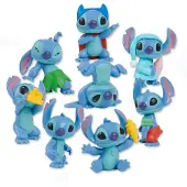 Disney Stitch verzamelbox met 8 figuurtjes