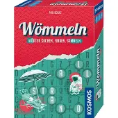 Sonstige Verlage KOSMOS Wömmeln, woordzoekspel, gezelschapsspel, familiespel, woordrasterpuzzel, 682491