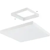 Eglo Slimme plafondlamp Connect Turcona-Z, dimbaar, wit / opaal, Woon-/ Eetkamer, Kunststof, Slimme plafondlamp