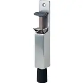 Kws deurvastzetter 1082.02 aluminium zilvergrijs gelakt hefhoogte 50mm deurmontage - 108202
