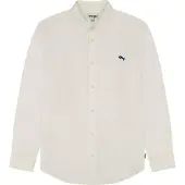 Wrangler Overhemd 'LS SHIRT' blauw / wit