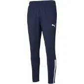 Puma teamLIGA Trainingsbroek Donkerblauw Wit