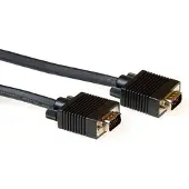 ACT AK4263 High Performance VGA Aansluitkabel Male-Male Zwart - 3 meter
