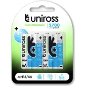 Uniross NiMH AA/HR6 1.2V 2700 4 pack