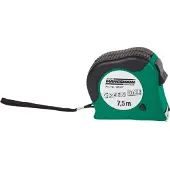 BRÜDER MANNESMANN Rolbandmaat 7,5 meter met stop (Hobby) - 80507