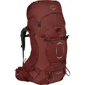 Osprey - Trekkingrugzakken - Aether 65 Acorn Red voor Heren - Maat L/XL - Rood