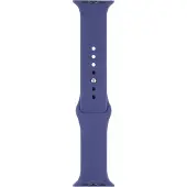 BlueBuilt Siliconen Bandje Blauw voor Apple Watch 44/45/46 mm