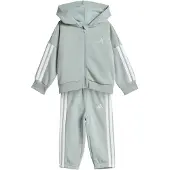 Adidas Trainingspak 'Essentials' pastelgroen / wit