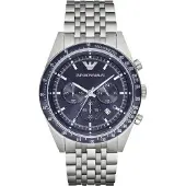 Emporio Armani AR6072 Chronograaf Blauw Wijzerplaat Herenhorloge