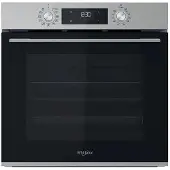 Whirlpool OMK58CU1SX, Middenklasse, Elektrische oven, 71 liter, 71 liter, Katalytisch, Inbouwmodel