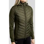 Montar MOELIZA HYBRID JACKET GUN METAL CRYSTALS Donkergroen