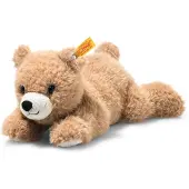 Steiff Barny knuffel beer - Bruine pluche beer van 22 cm - Machinewasbaar