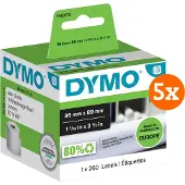 Dymo LabelWriter Adres Etiket 36x89mm 5-pack