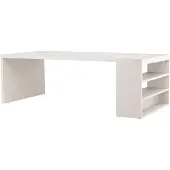 Venture Home Mika eetkamertafel 110x230 cm whitewash.