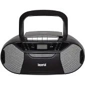 Imperial PBB 1 Compacte draagbare boombox met CD-speler, cassettedeck en FM-rad