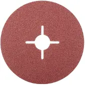 Rhodius 300063 KFS PROline Ll Fiberschijf 125x22,23 K80 25 Stuks