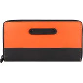 Green Burry Portemonnee 'Upcycled Tarpaulin ' oranje / zwart