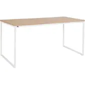 Loft 24 Mali|Eettafel 180 cm 8 plaatsen in Wit Eiken