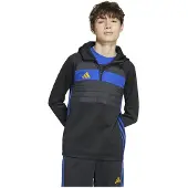Adidas Tiro 25 Essentials Winterized Training Hoodie Zwart 7-8 Years Kinderen