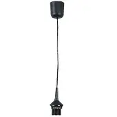 Techtube Pro E27 hanglamp fitting - Zwart -