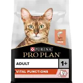 Purina Pro Plan Kattenvoer Droog Adult Kat Vital Functions Zalm 10 kg