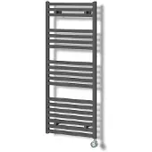 Maxaro Zeus Radiator Elektrisch | 50x122 cm Donkergrijs 600 Watt Aluminium