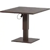 Woood hoogte verstelbare tuintafel (100x80x52/77 cm) Tesso
