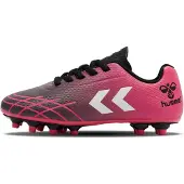 Hummel Sportschoen 'TOP STAR F.G. LC' magenta / zwart / wit