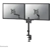 NeoMounts NEXT Lite DS60-425BL2 Ruimtebesparende Monitorarm Zwart