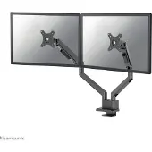 NeoMounts NEXT Slim DS70-250BL2 Monitorarm Gasgeveerd Zwart