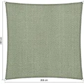Shadow Comfort vierkant 2x2m Moonstone Green