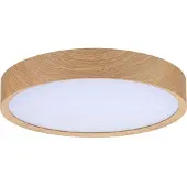 Paulmann Selection Bathroom LED-plafondlamp Tega IP44 White Switch 1200lm 230V 22,5W Houtlook