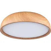 Paulmann Plafondlamp , Oka, Hout, Badkamer, Kunststof, Modern