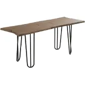 Vicco Yan Salontafel – 100 x 35.5 cm Ambachtelijk