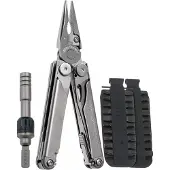 Leatherman Wave Plus met Ratchet Driver en Bit Kit